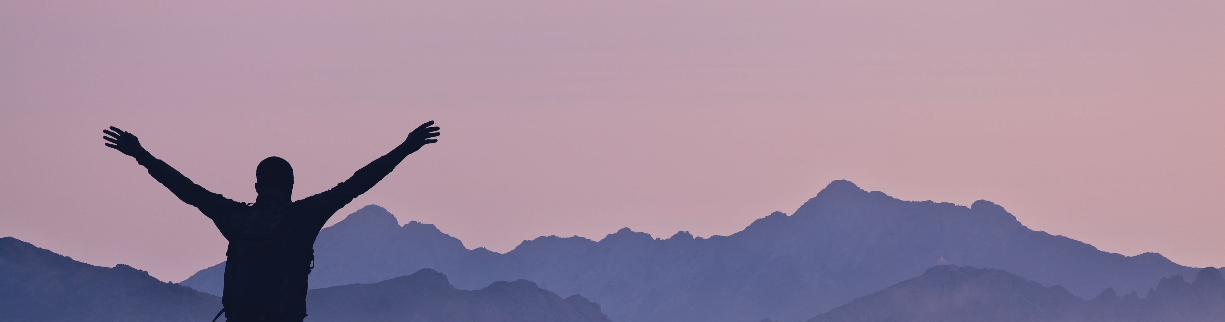 Graphic of a mountain view